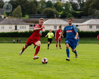 A football match. Internal brace for ACL reconstruction is an innovate solution for patients undergoing surgery for an ACL injury, such as sports players.