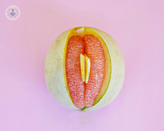 A fruit that looks like a vulva