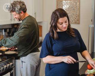 Young couple taking up the ketogenic diet