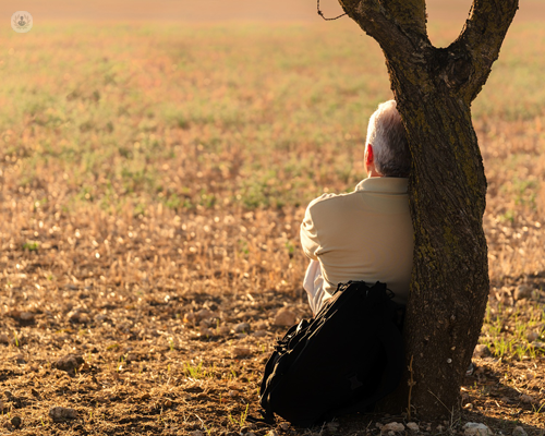 Man considering the latest treatments for ED.